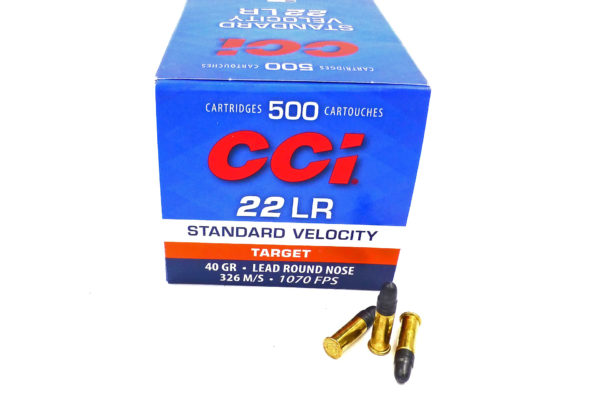 Cartouches CCI Standard 22LR, rabais de quantité : dès Frs. 5.75/50pc Cartouches CCI Standard 22LR, rabais de quantité : dès Frs. 5.75/50pc