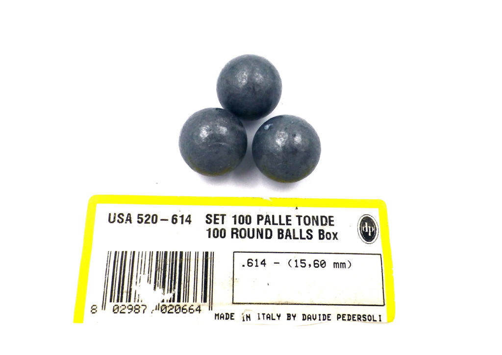 Projectile Noir Rond PEDERSOLI Projectiles plomb rond .614 / 15.60mm - Atelier d'Armurerie ...